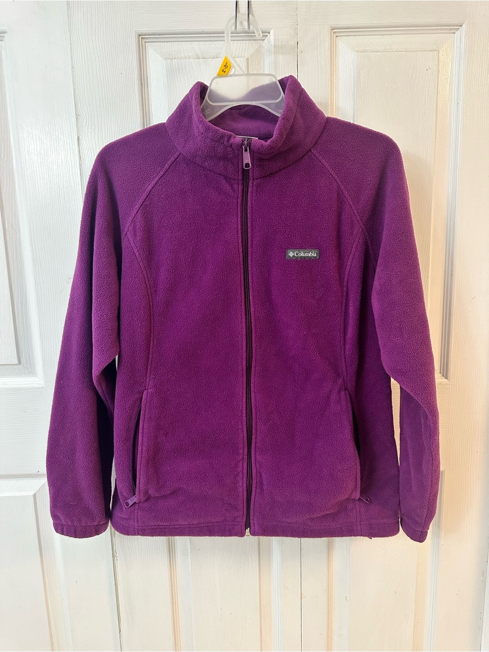 Columbia Purple Full-Zip Women's Fleece Jacket